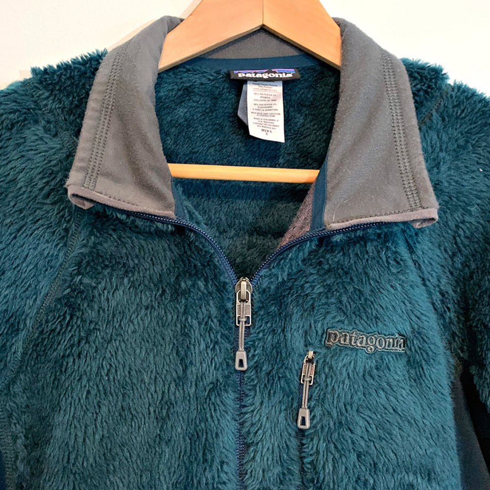 Patagonia Polartec Fleece Jacket, Aqua Green, S